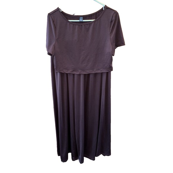 SHEIN Two Piece Set Crop Top Wide Leg Pants Women XL Cozy Knit Chocolate Brown - Picture 1 of 10